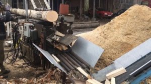 Краткий обзор самодельной дровокольной линии