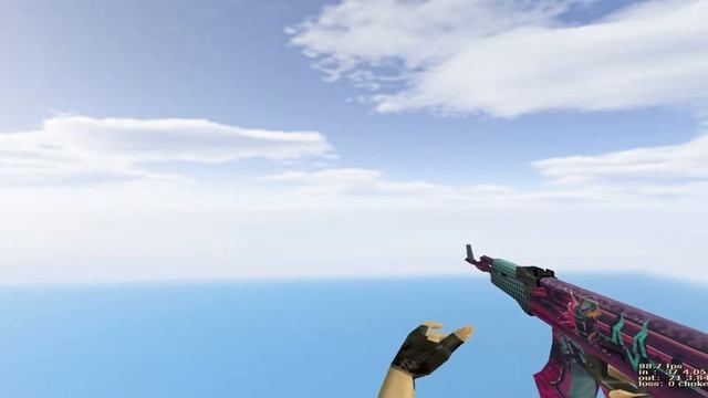 CS:GO AK-47 Neon Rider for CS 1.6 смотреть онлайн