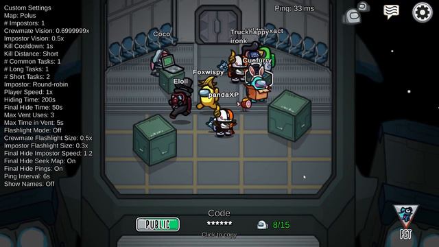 DoubleK Plays: Among Us on Steam #50 - Father and Son Gaming - Hide and Seek смотреть онлайн