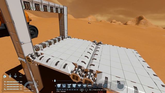 How to Build a Folding Ramp - Space Engineers Tutorial смотреть онлайн