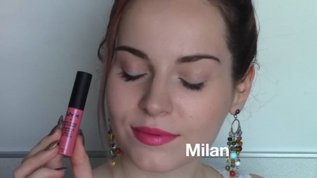 Обзор и Свотчи 18 оттенков NYX Soft Matte Lip Cream