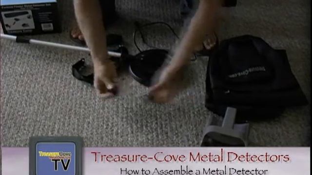 How to Assemble a Metal Detector. Model TC-1023 Fortune Finder смотреть онлайн
