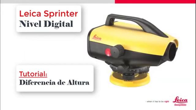 Digital LEICA Sprinter 150M смотреть онлайн
