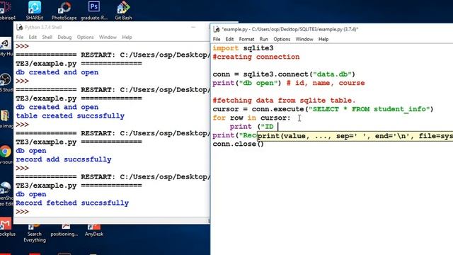 #6 Python SQLite3 - How to Select Data From Sqlite3 DatabaseTable смотреть онлайн