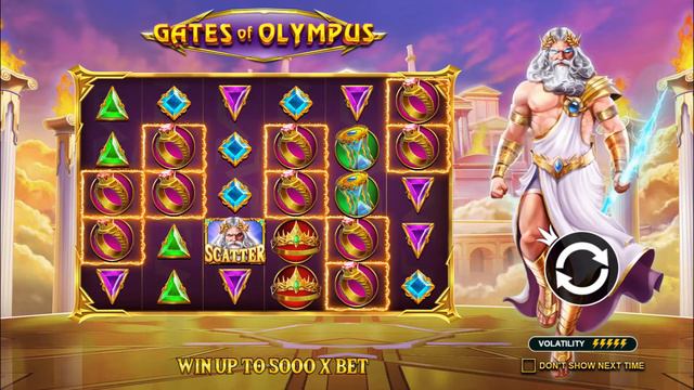Gates Of Olympus - Pargmatic Play - Bonus Music смотреть онлайн