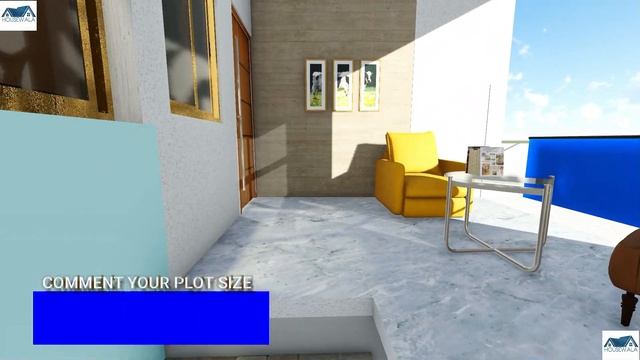 18 x 40 house design II 18 x 40 ghar ka naksha II 4 bhk ll House Walk through смотреть онлайн