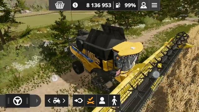 Мод NewHolland CR6.90 для Farming Simulator 20 #farmingsimulator20 #fs20mods #fs20mod #fs20 смотреть онлайн