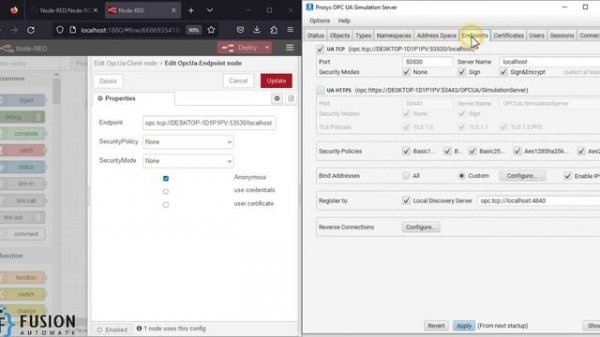 001 | How to Read Single Tag of Prosys OPC-UA Simulation Server in Node-RED | IIoT | IoT |