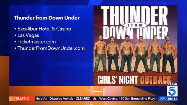Save a Horse, Ride a Cowboy! Thunder from Down Under Performs Live on Set смотреть онлайн
