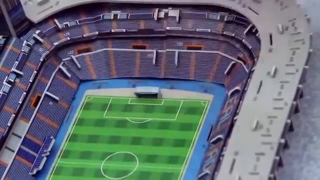 Stadion Puzzle 3D Santiago Bernabeu смотреть онлайн