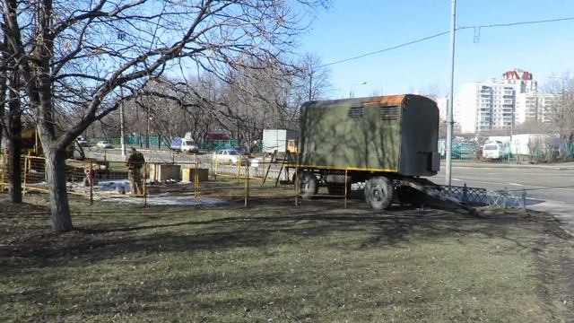 Станция метро "Кленовый бульвар" - начались инженерно-геодезические изыскания // март 2015 смотреть онлайн