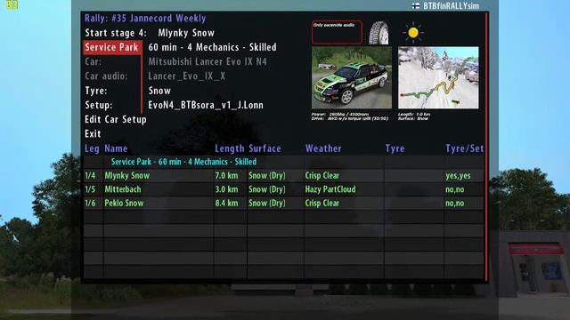 RSF Jannecord Weekly 35 SS1 Mlynky Snow SS2 Mitterbach SS3 Peklo Snow Group N4 смотреть онлайн