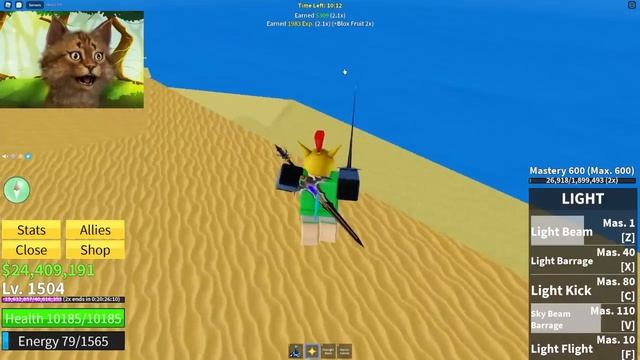 I Unlocked AWAKENED LIGHT FRUIT in Roblox Blox Fruits смотреть онлайн