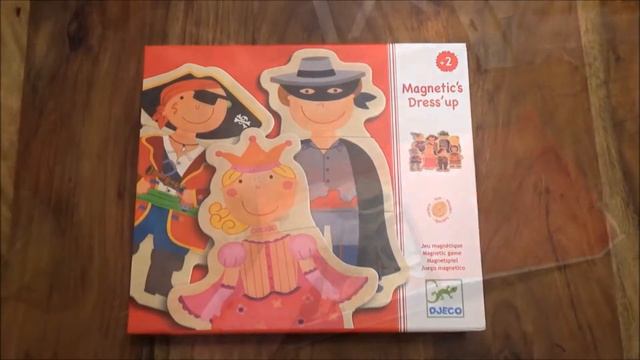 Dřevěné skládačky na magnet pro nejmenší смотреть онлайн