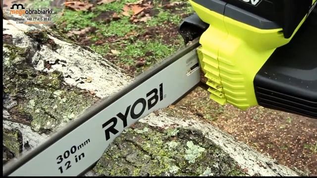 Piła akumulatorowa do cięcia drewna - RY40500A Ryobi 40V смотреть онлайн