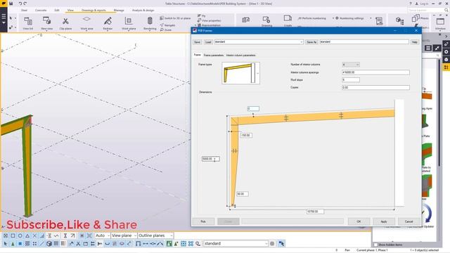 How to Create A LEAN-TO or ANNEX Building Using PEB Tools | Tekla Structures смотреть онлайн