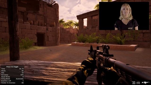 Play Top Frag, Shooting accuracy, Mia Stellberg смотреть онлайн