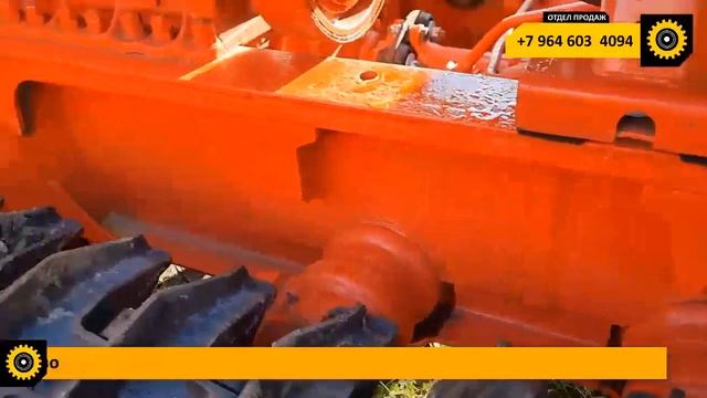 Трелевочник ТДТ 55 с болотным мостом и гусеницей 640мм смотреть онлайн
