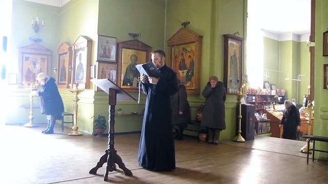 Чтение паремий. Великая среда 4 апреля 2018 г смотреть онлайн