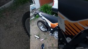 Тюнинг глушителя на мотоцикле KAYO T2 Enduro PR. (T4) 172 Fmm