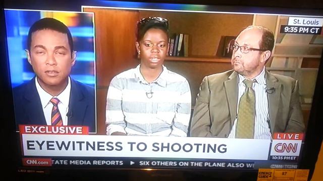 Tiffany Mitchell Eyewitness in #MikeBrown Slaying смотреть онлайн