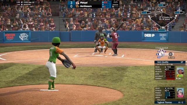 SUPER MEGA BASEBALL 3 - PLATYPI VS HERBISAURS - Gameplay (PC) смотреть онлайн