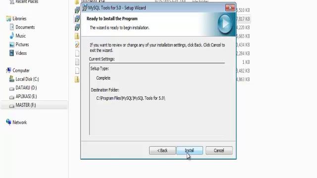 Instal MYSQL Server Administrator Tool смотреть онлайн