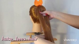 французская коса / french braid #2