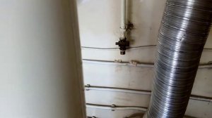 Воздушное отопление от дымохода газового.Котел Лемакс 20 квт.Гравитационка.