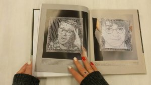 Необычные портреты. Филейное вязание. Новый взгляд на старинную технику