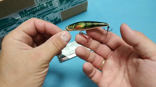 Видеообзор воблера SPRO IKIRU CHROME JERK по заказу Fmagazin