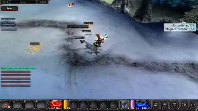 Игра Mu Online, Как играть за Dark Wizard? (Гайд для новичков) #часть 1 смотреть онлайн