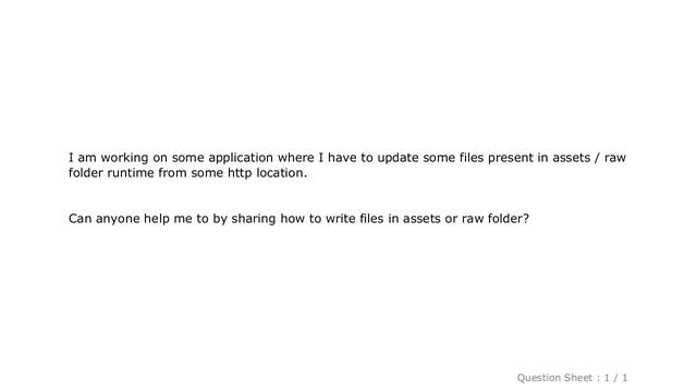 Android : How to write files to assets folder or raw folder in android? смотреть онлайн