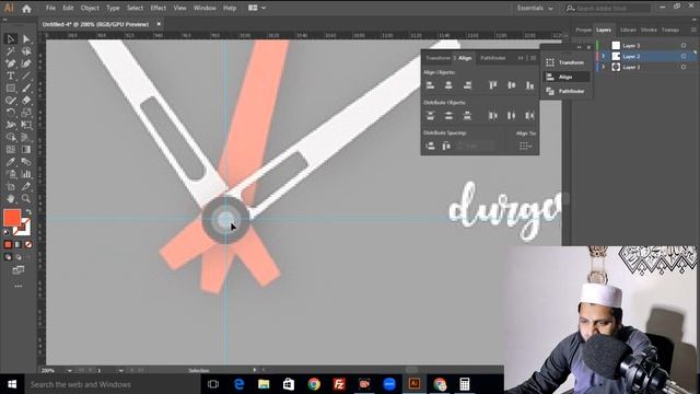 Adobe Illustrator - Class 7 - Watch Design Using Pen Tool & Shape Builder Tool in Pashto Language. смотреть онлайн
