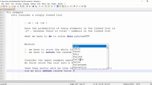Leetcode 382 : Linked List Random Node C++ Code Simple Solutions Leetcode Problems Solutions. смотреть онлайн