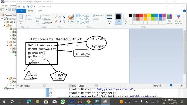 static variable __२(By Rahul sir ) 13/12/2022 PRACTICE CLASS смотреть онлайн