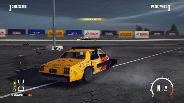 Wreckfest demolition derby