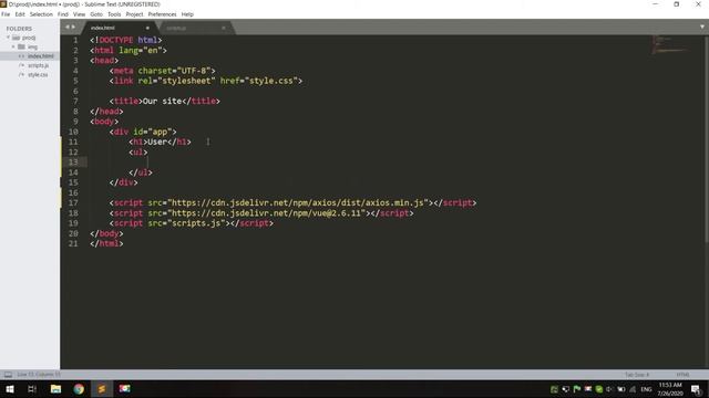 Курс по Vue 2 - 5. Хуки жизненного цикла смотреть онлайн