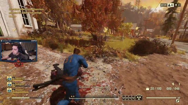 Shroud Plays Fallout 76 Nuclear Winter Battle Royale Game Mode For The First Time - Part #5 смотреть онлайн