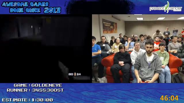 GoldenEye 007 Speed Run in 1:20:47 (00 Agent, All Cheats Unlocked) by 34SS 300ST (AGDQ 201 смотреть онлайн