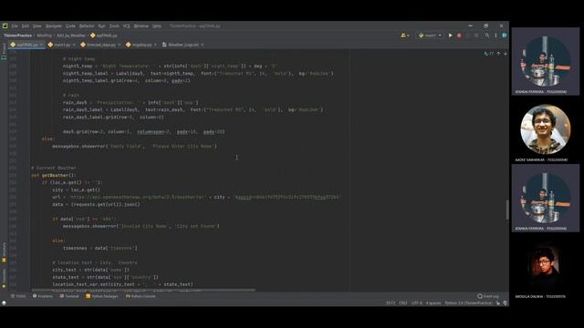 AAJ ka Weather - Python Tkinter Project смотреть онлайн