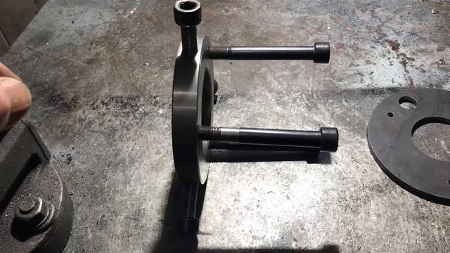 Унивесальный поводковый кондуктор для точения в центрах для токарного станка 1и611п смотреть онлайн