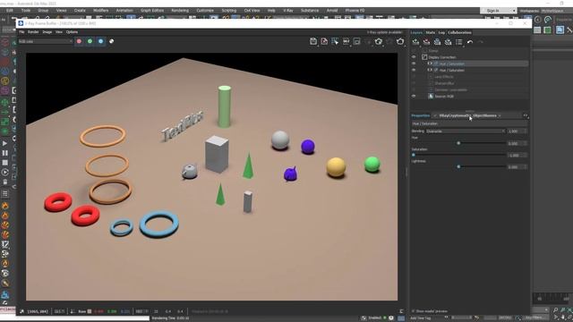3DS Max - V Ray - VrayCryptomatte - Render Element смотреть онлайн