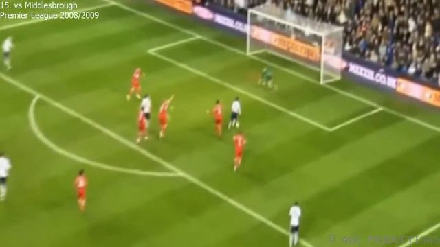 Aaron Lennon's 30 goals for Tottenham Hotspur смотреть онлайн