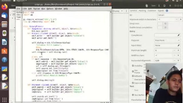 Tutorial membuat Image To Binary menggunakan Opencv linux ubuntu смотреть онлайн