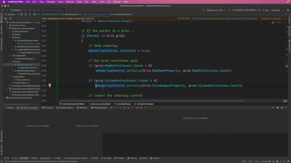 013. Avalonia UI - Open & Close Animation