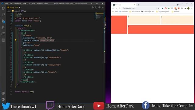 Grid - Chakra UI смотреть онлайн