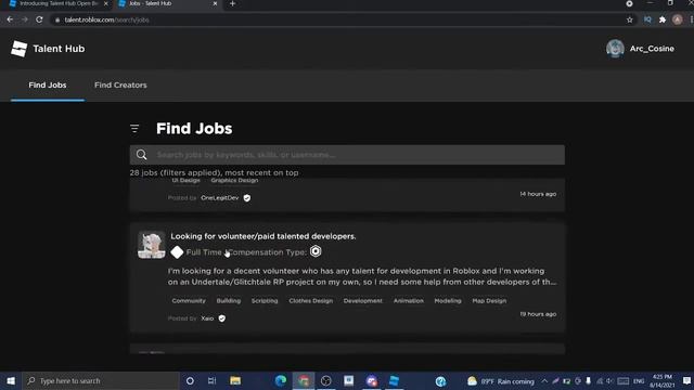 How to Get HIRED as a Roblox Developer - Talent Hub смотреть онлайн