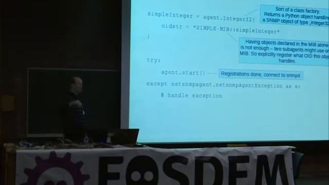 python netsnmpagent Writing net snmp AgentX subagents in Python смотреть онлайн