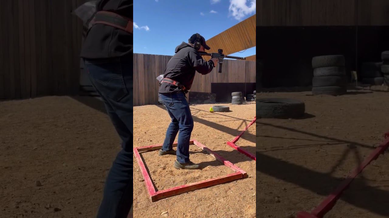 Стрельба одной рукой из винтовки NL 9 смотреть онлайн